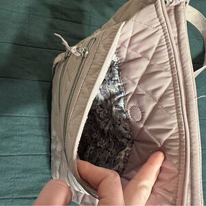 Elegant purple Quilted Vera Bradley Bag